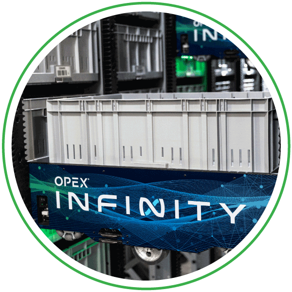 Infinity iBOT dans l'allée Infinity iBOT dans l'allée