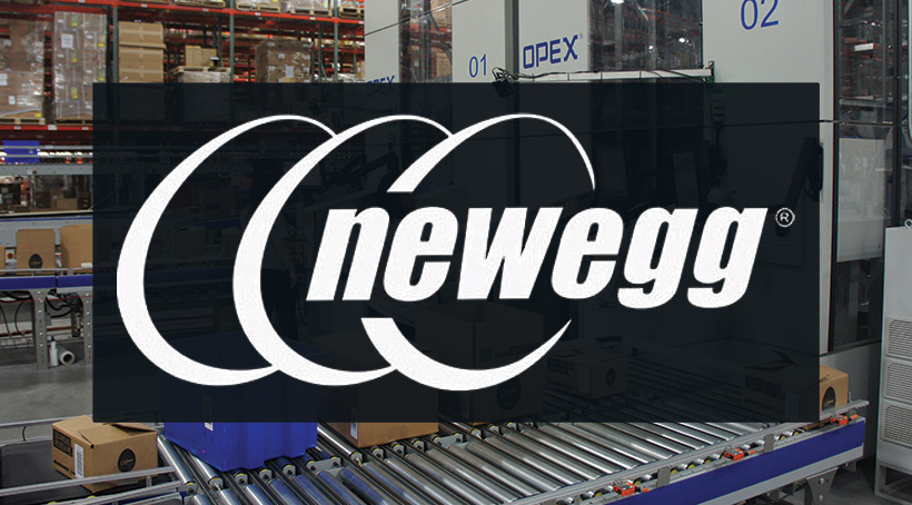 Newegg s’attaque aux pics de demande avec la solution OPEX® Goods-to-Person